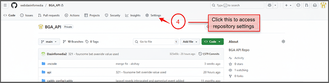 share GitHub project with developers